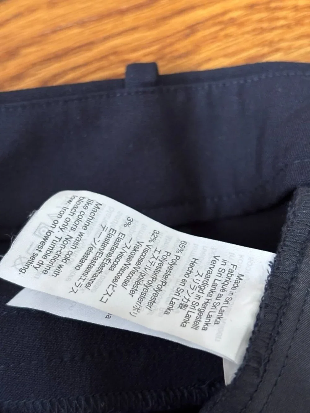 J. Crew Navy Cropped Ankle Pants